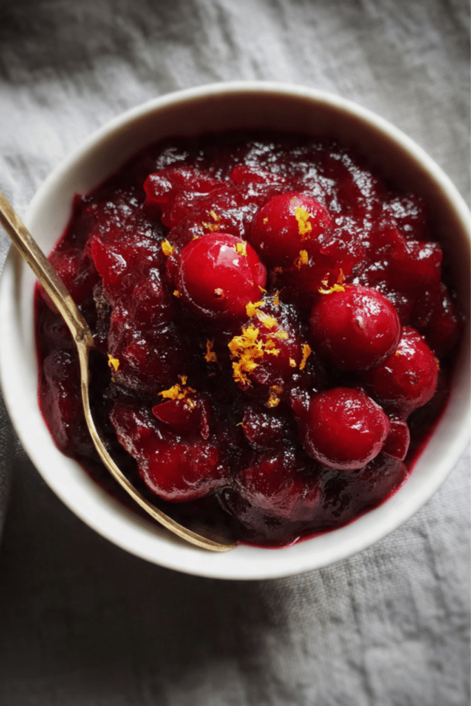 Spiced Cranberry Sauce
