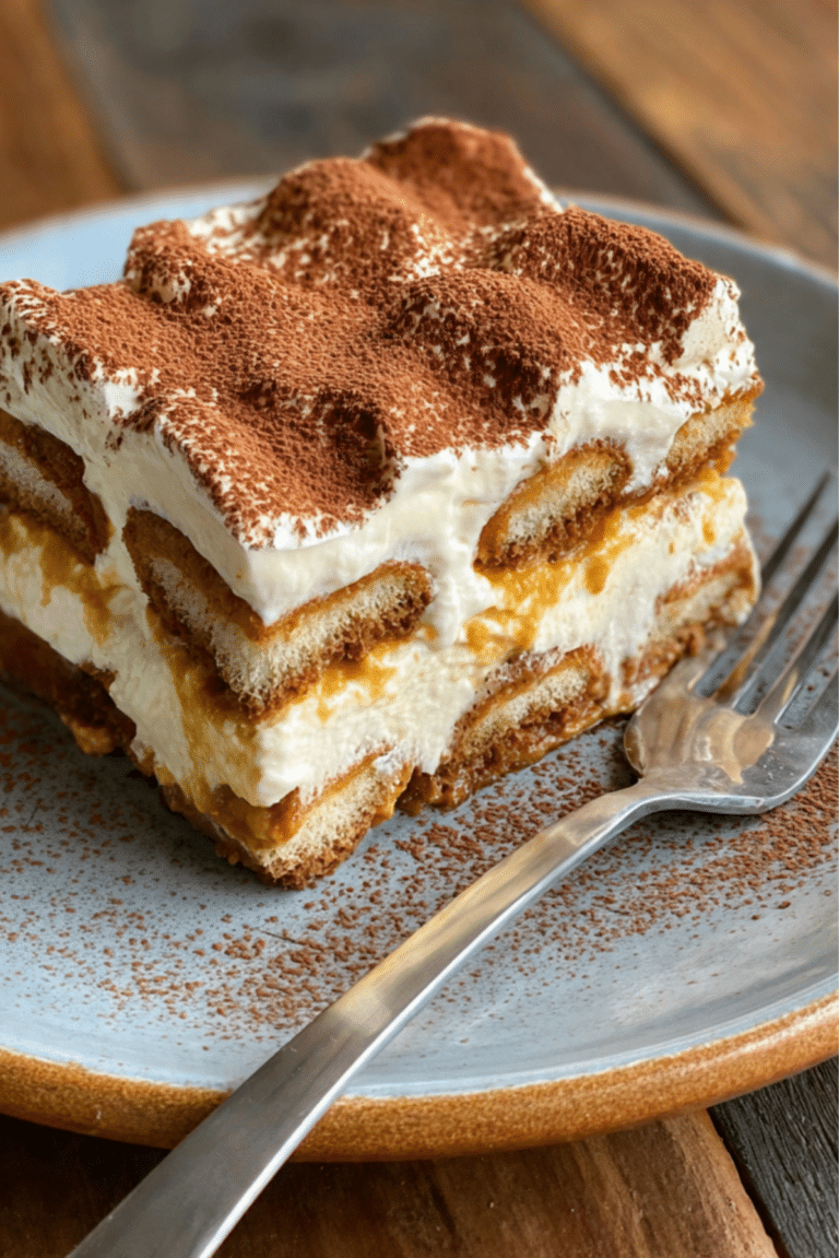 Pumpkin Spice Tiramisu