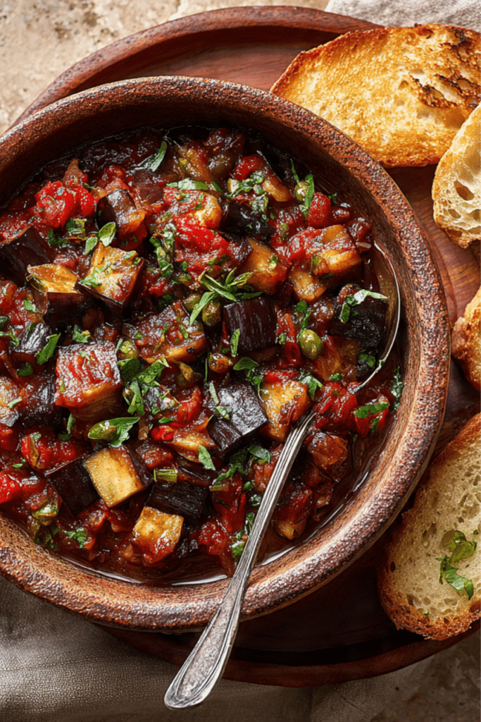 Nonna’s Eggplant Caponata