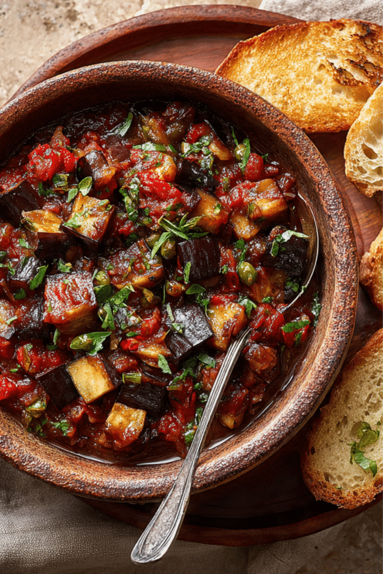 Nonna’s Eggplant Caponata