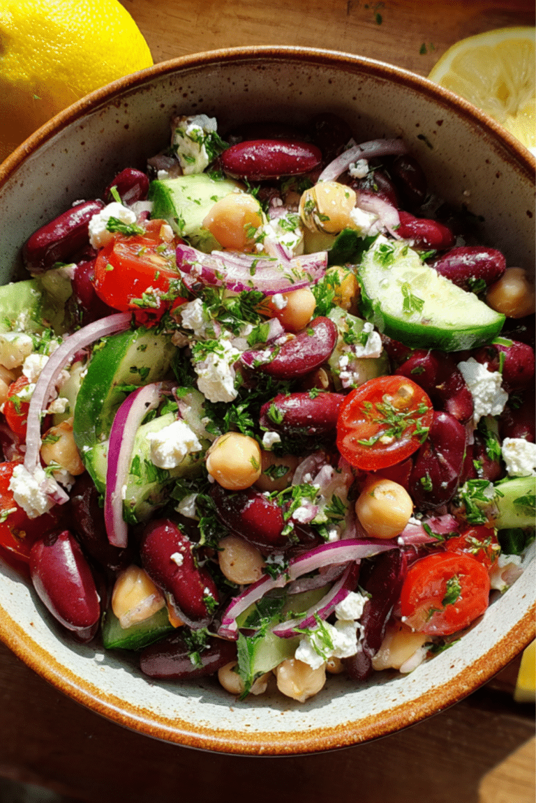 Greek Bean Salad