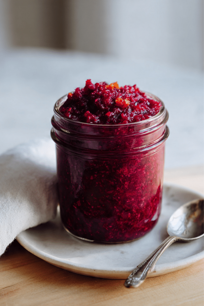 Cranberry Relish (No Cook!)