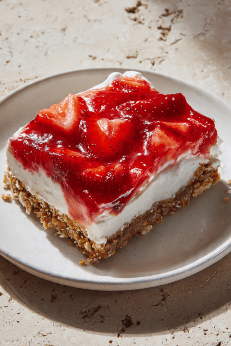 Strawberry Pretzel Salad