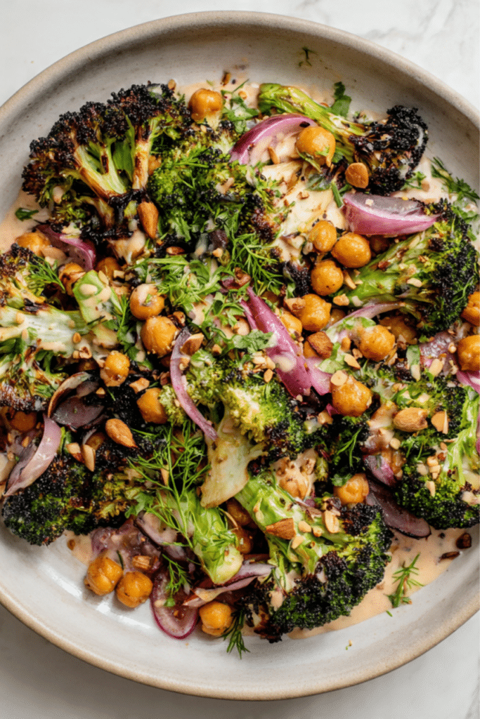 Roasted Broccoli Salad