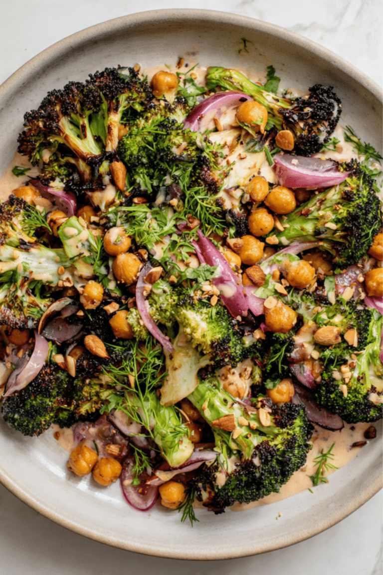 Roasted Broccoli Salad