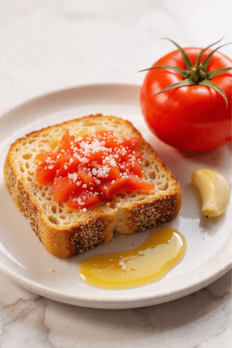 Pan con Tomate