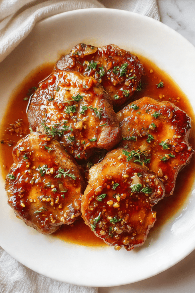 15-Minute Honey Garlic Pork Chops
