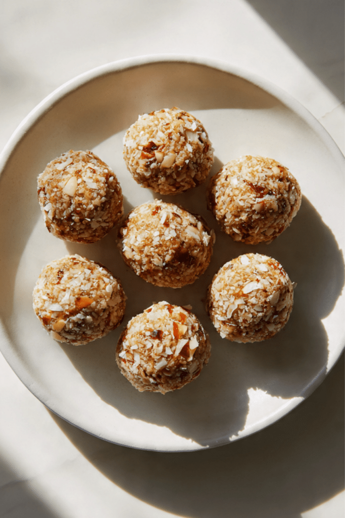 Lemon Coconut No Bake Energy Bites