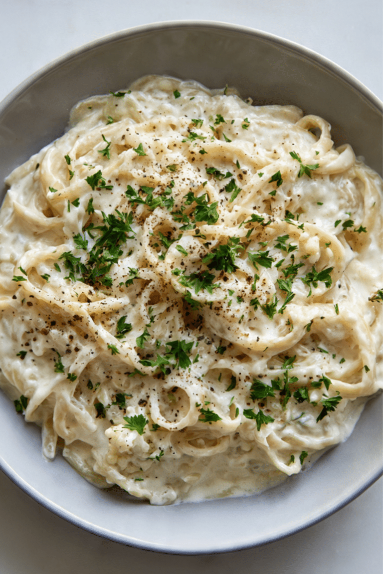 White Bean & Cauliflower Alfredo