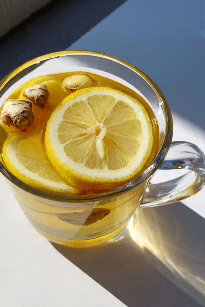 Lemon Ginger Detox Tea