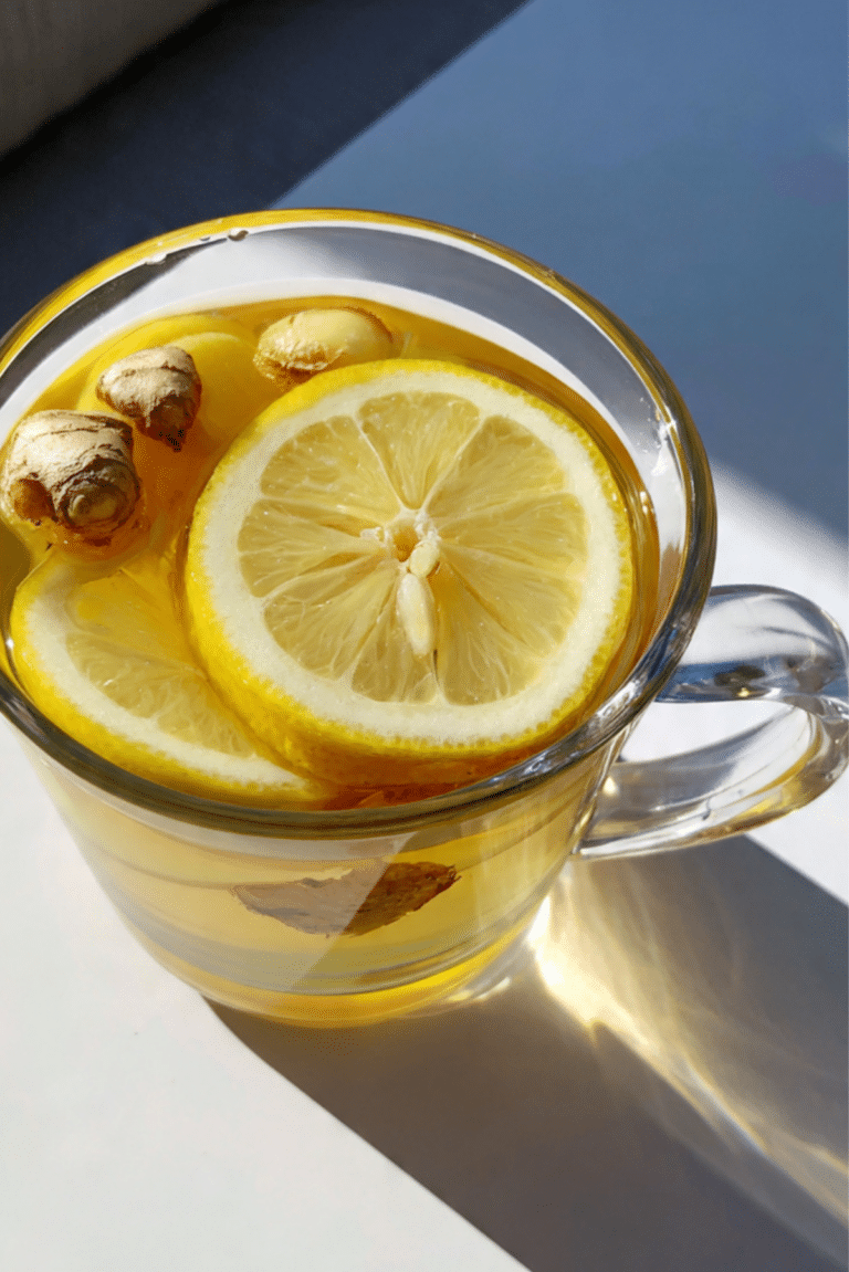 Lemon Ginger Detox Tea