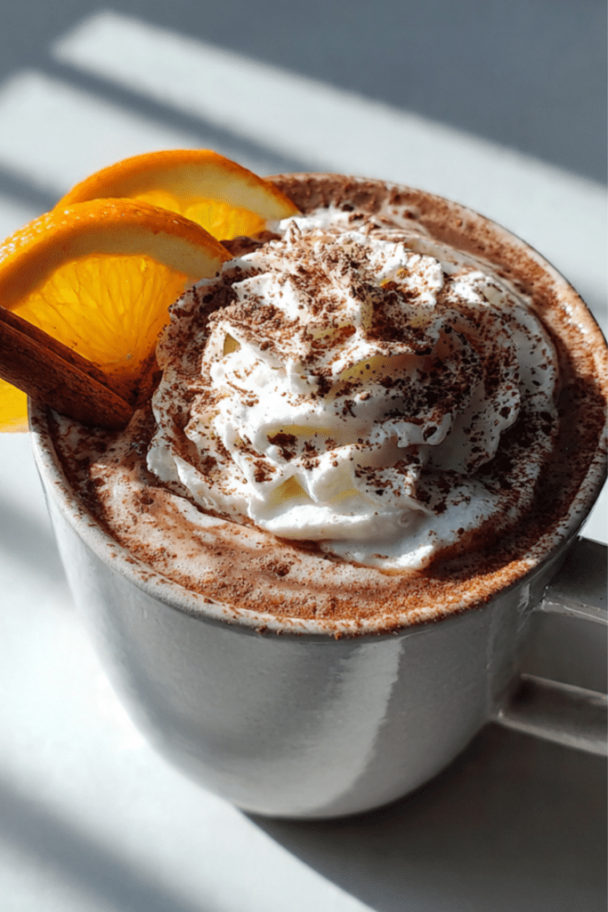 Orange Spice Hot Cocoa
