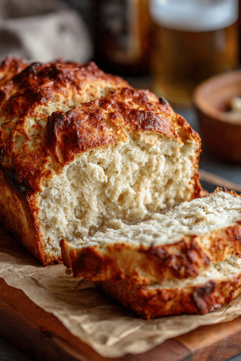 Easy 5-Ingredient Beer Bread
