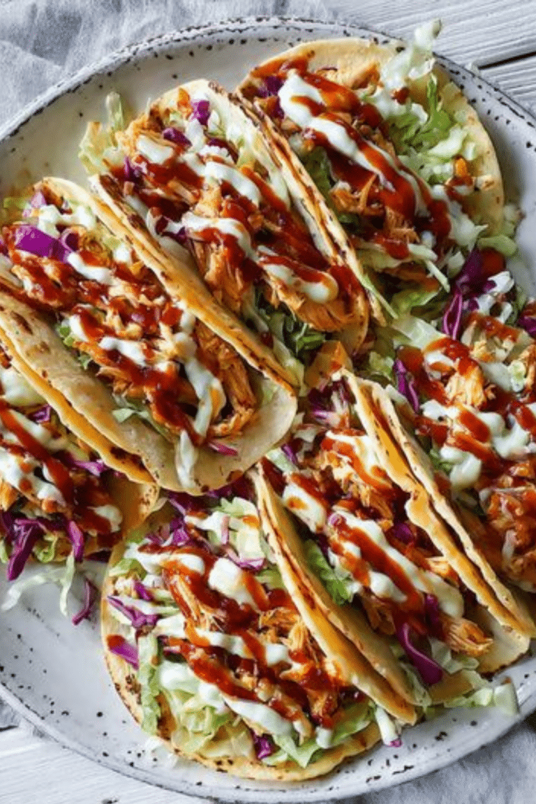 BBQ Chicken Tacos