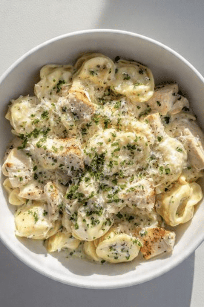 Chicken Tortellini Alfredo