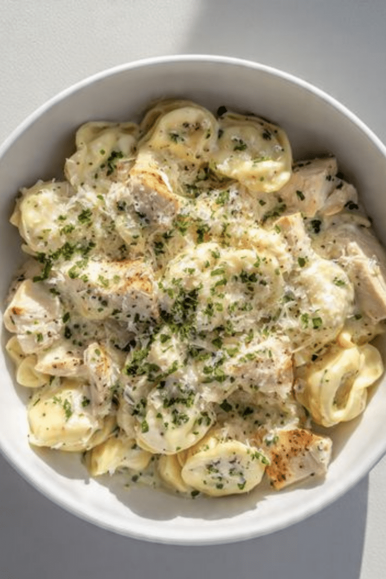 Chicken Tortellini Alfredo