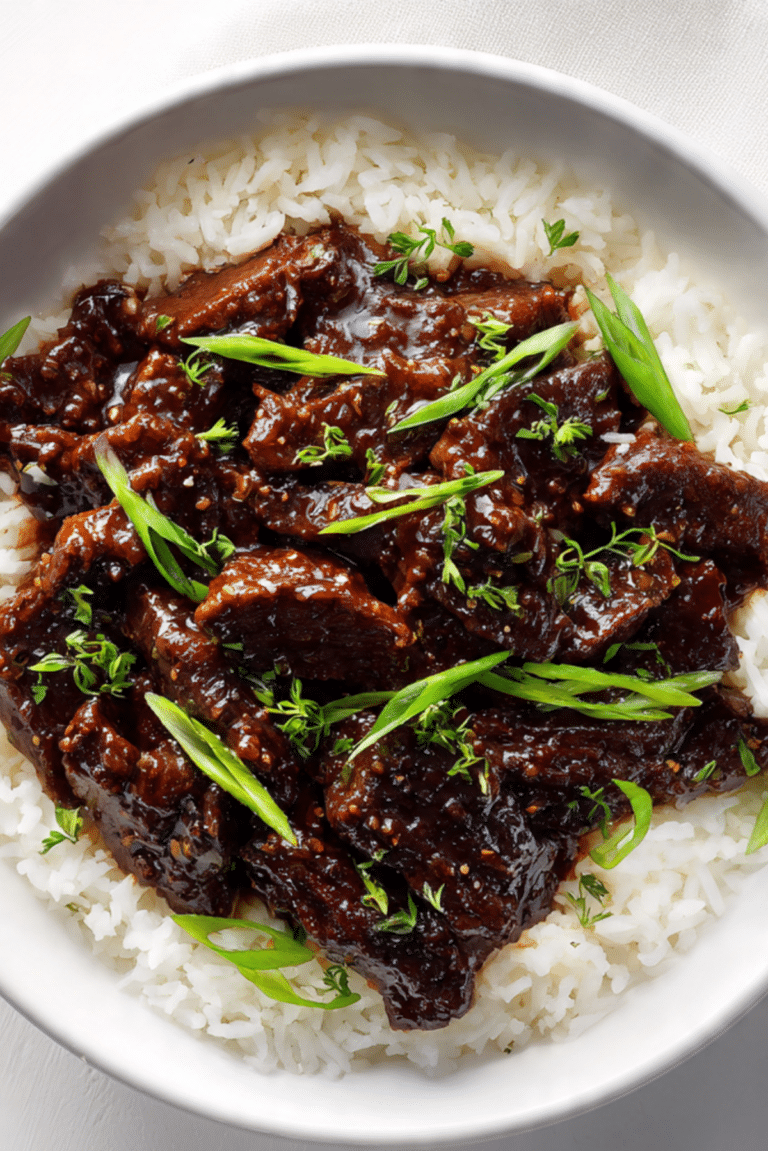 P.F. Chang’s Mongolian Beef (Copycat)