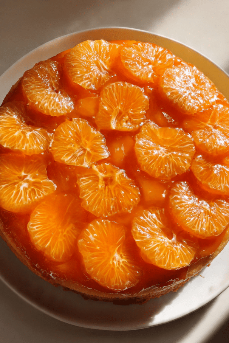 Mandarin Orange Cake
