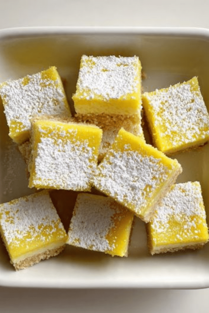Lemon Freeze Bars