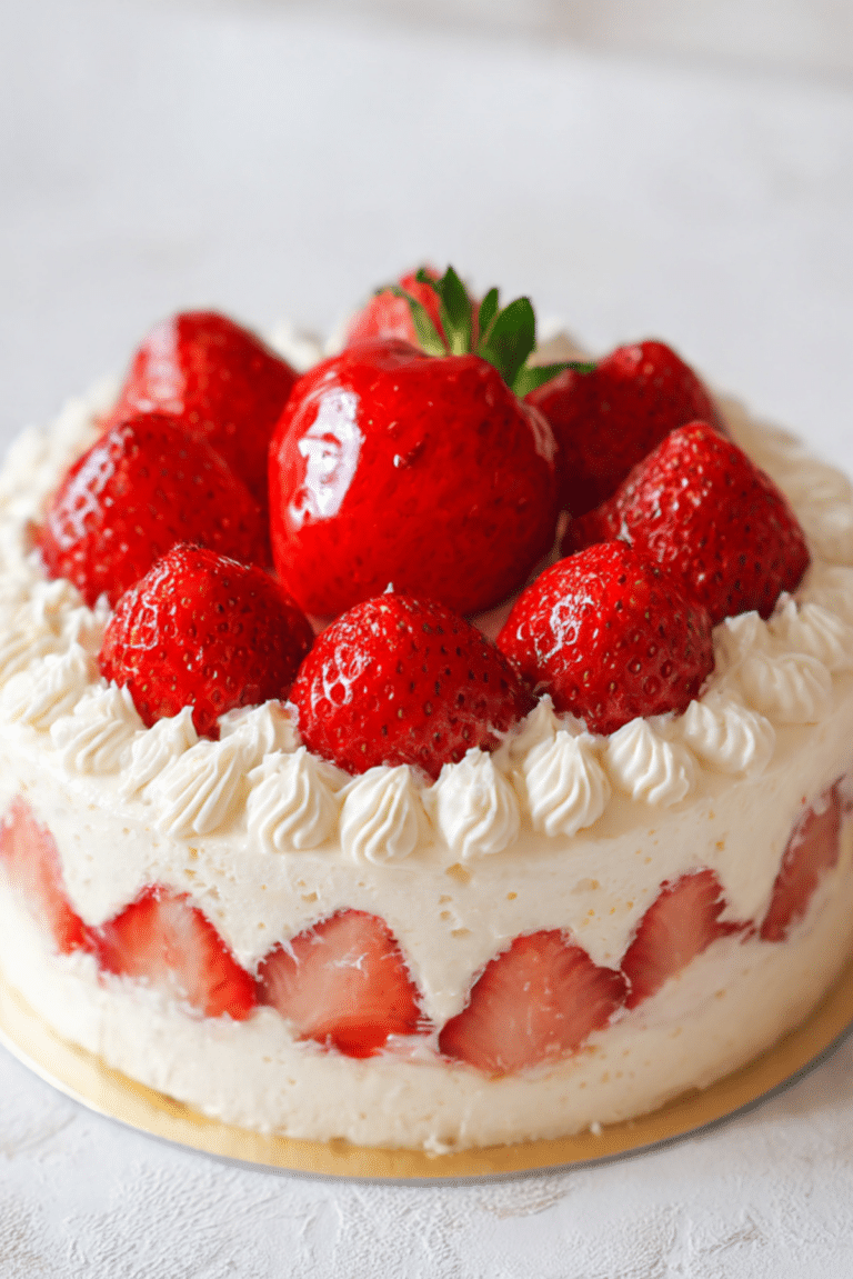 Fraisier Cake