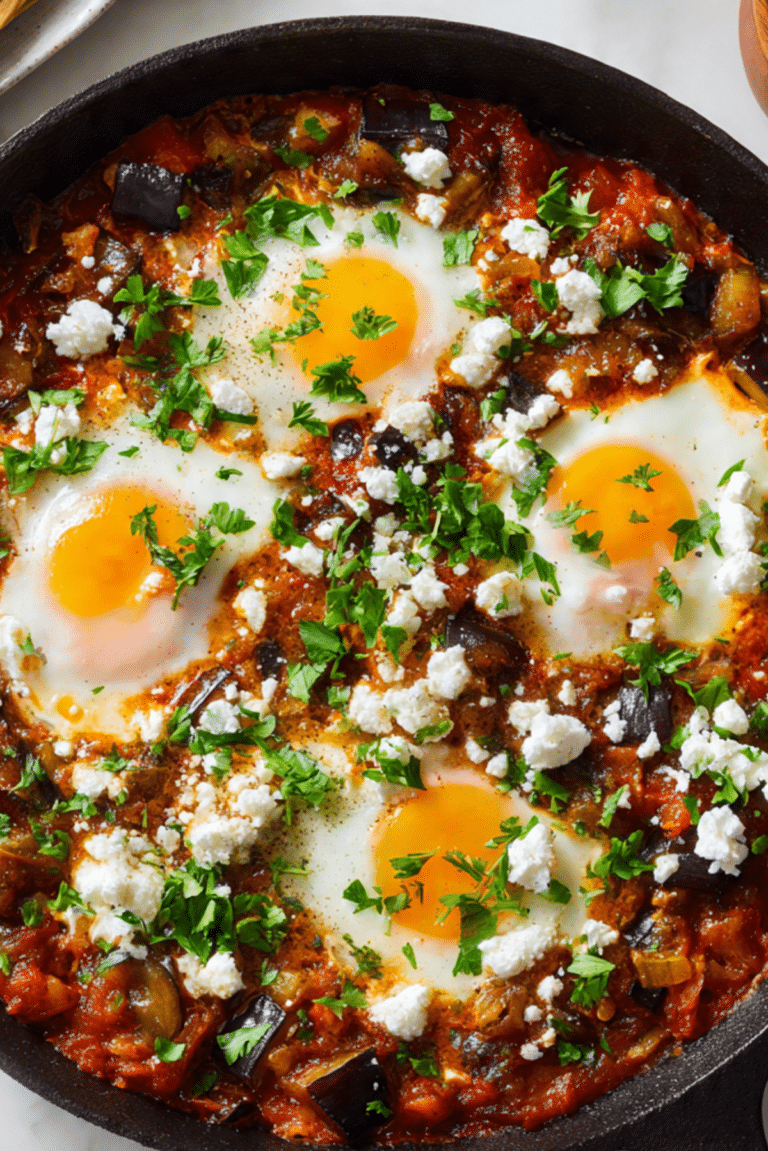 Eggplant Shakshuka