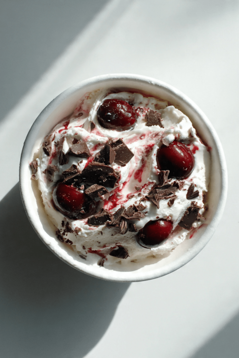 Cherry Garcia Nice Cream