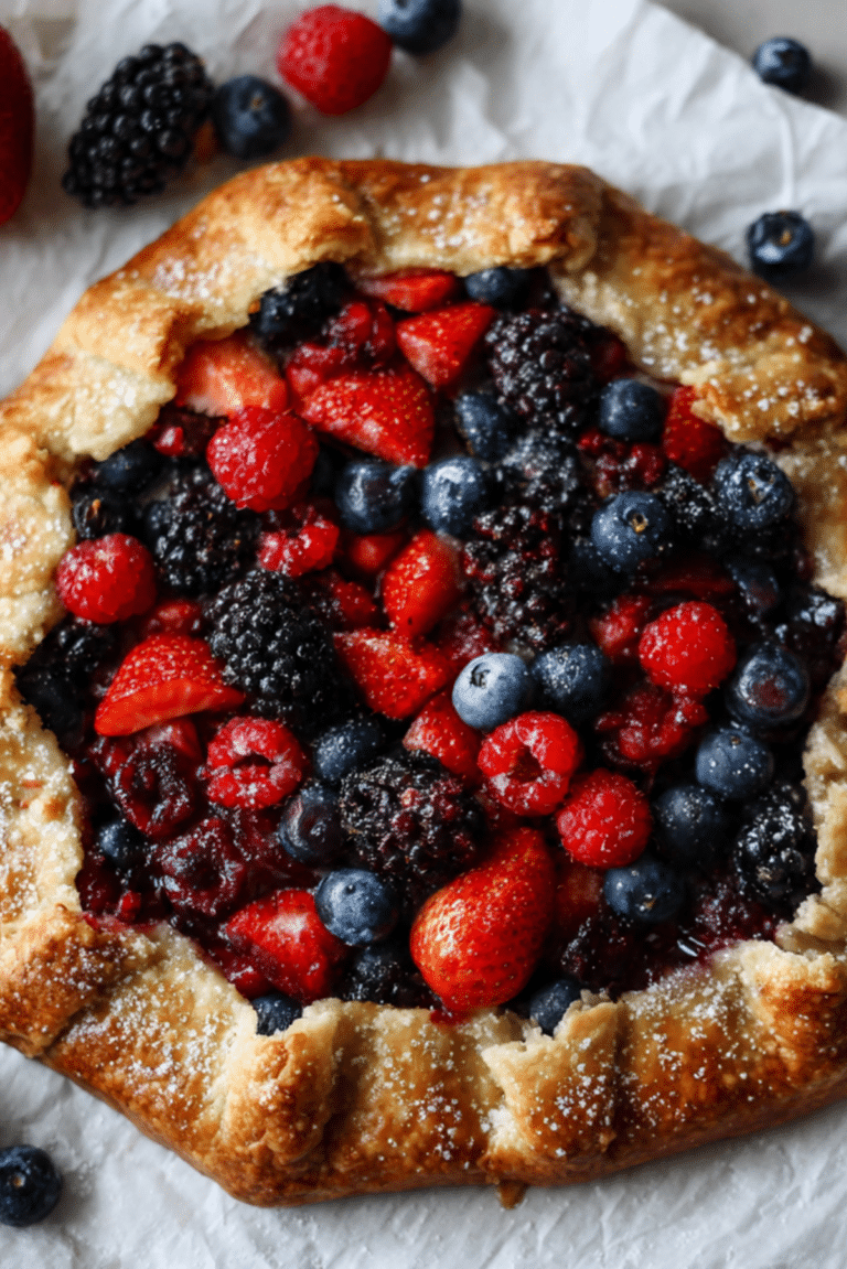 Summer Berry Galette