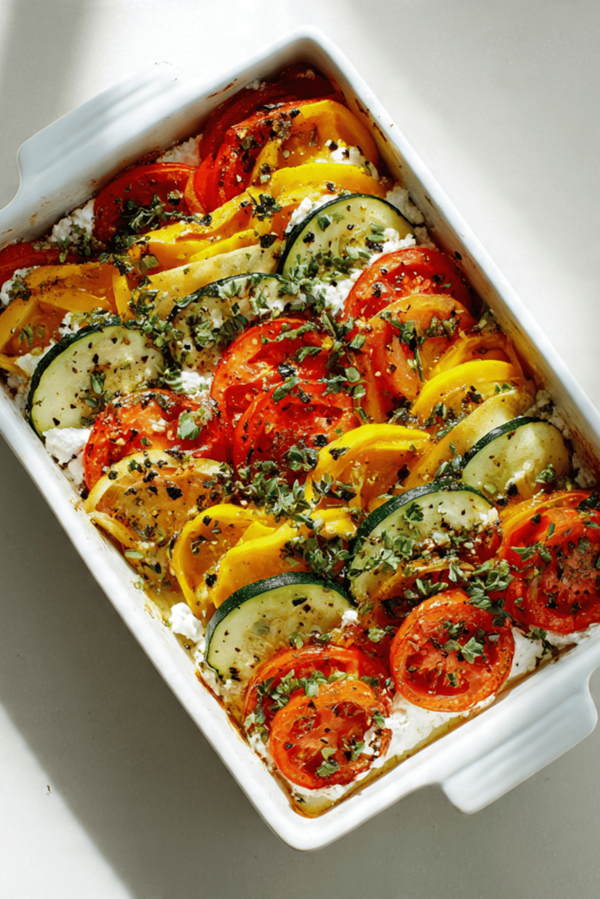 No-Bake Summer Veggie Lasagna
