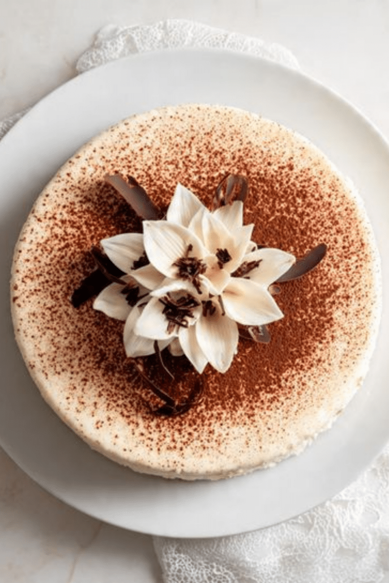 Cold Mascarpone Cream Cake