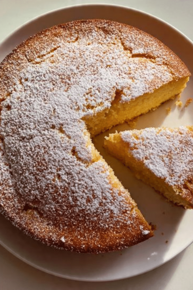 Quick Lemon Cake