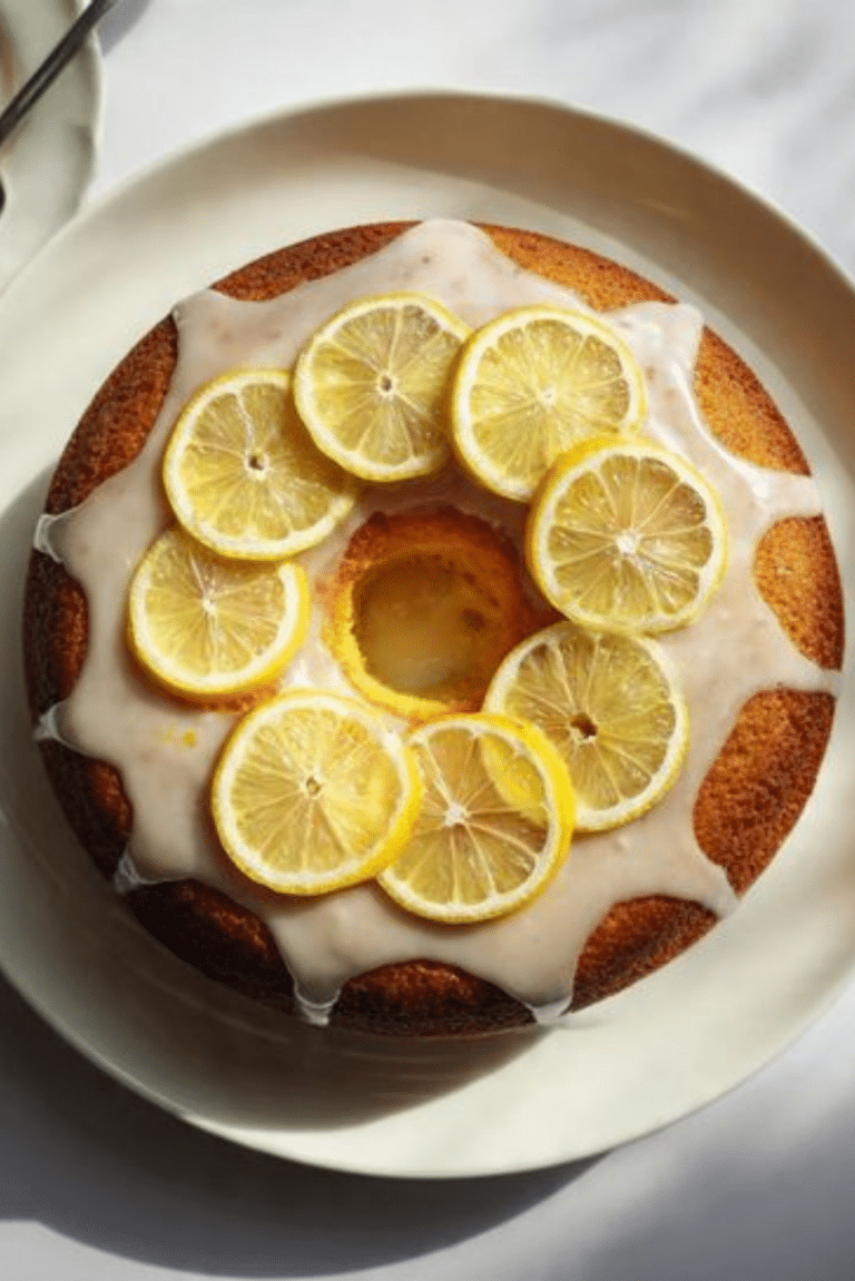 Cold Lemon Cake