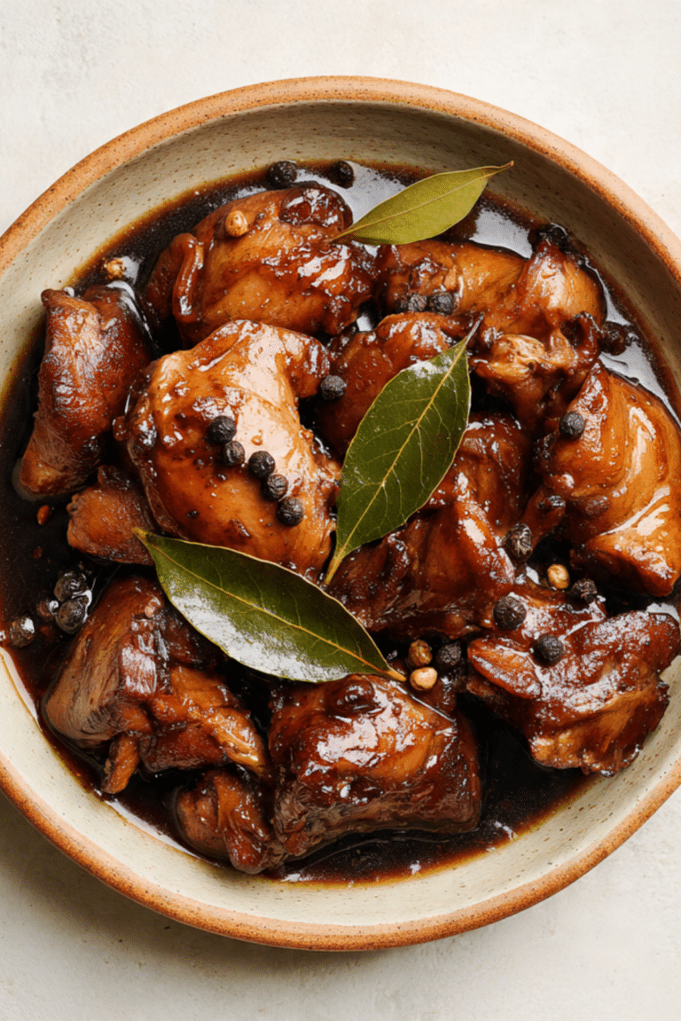 Filipino Chicken Adobo