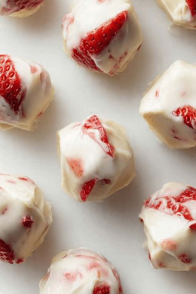 Strawberry Yogurt Bites