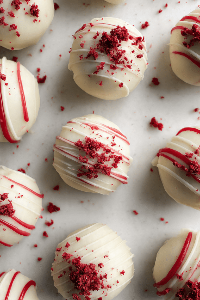 Red Velvet Cake Balls Recipe