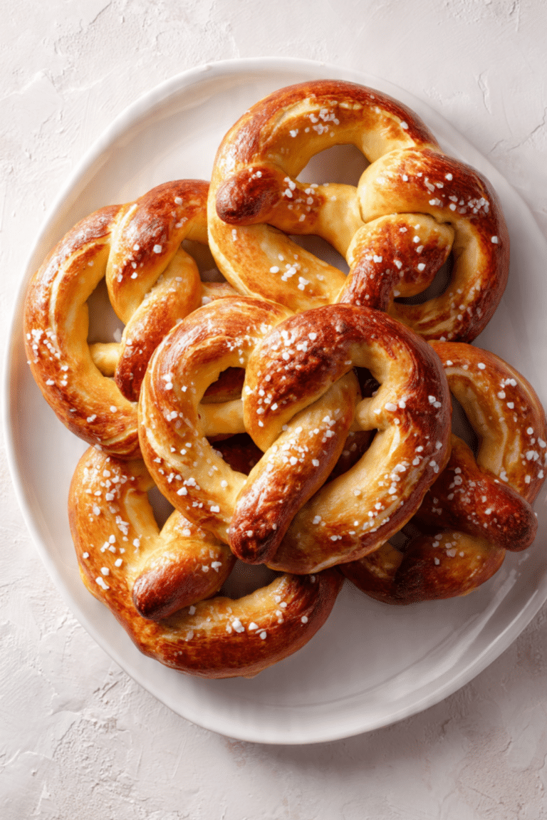 Homemade Soft Pretzels