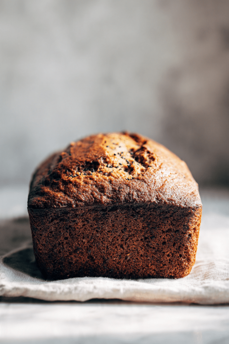 Black Sesame Banana Bread