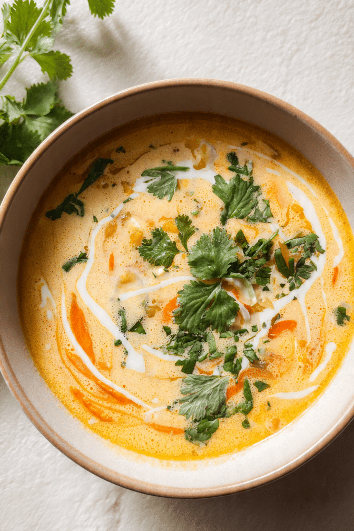 Coconut Curried Lentil Soup