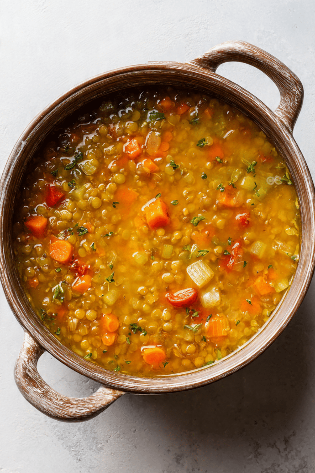 French Lentil and Vegetable Soup
