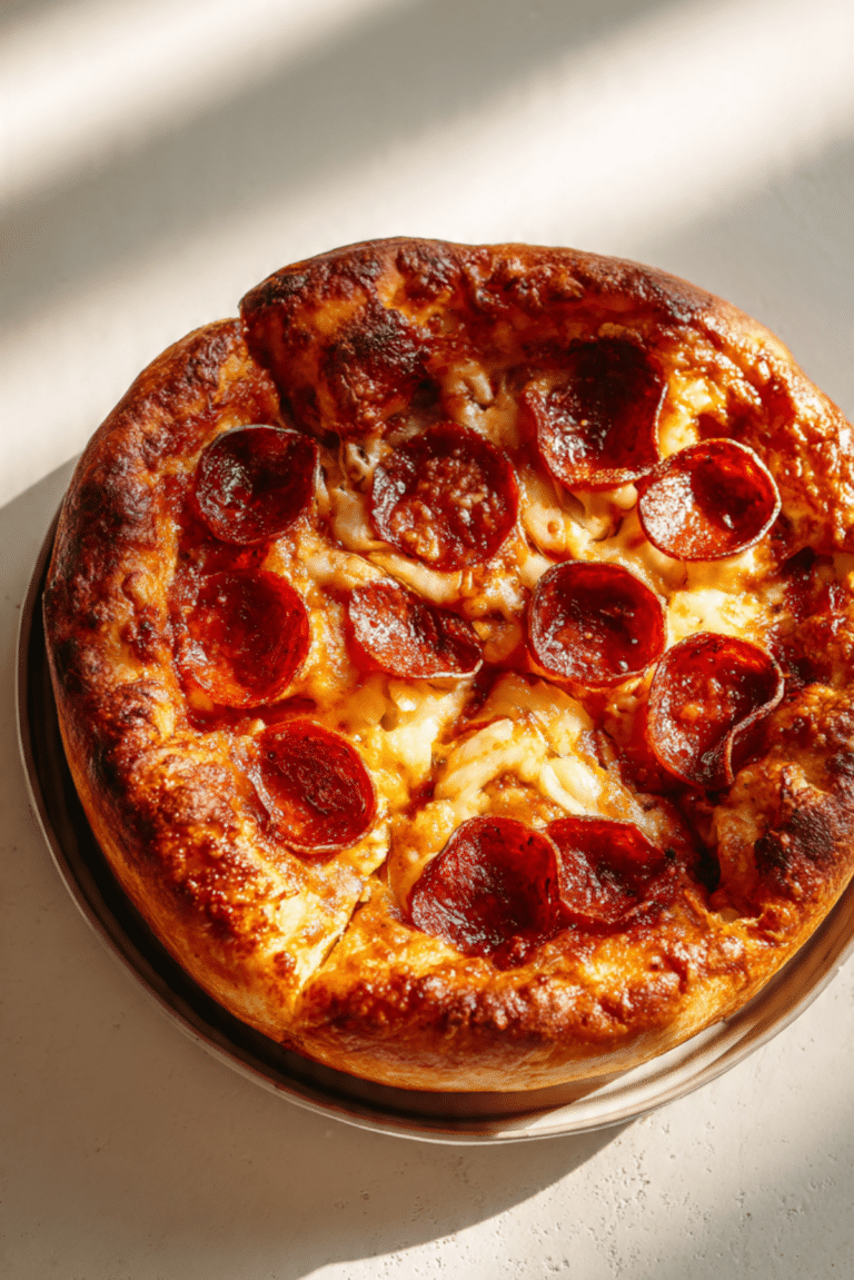 Deep Pan Pizza with Stretch