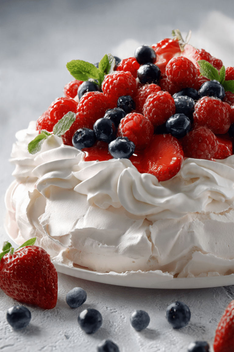 Delicious Pavlova