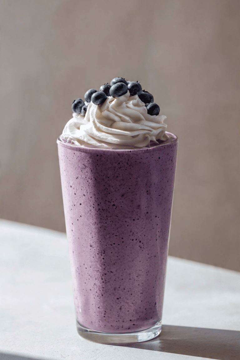 Blueberry Cheesecake Smoothie
