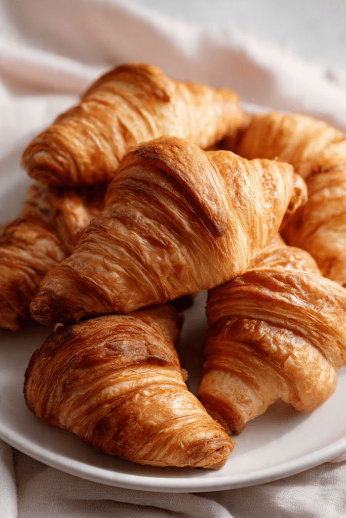 Flaky Butter Croissants