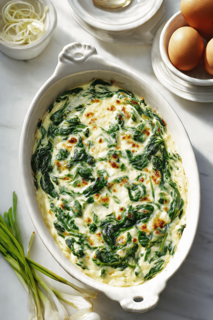 Cheesy Creamed Spinach