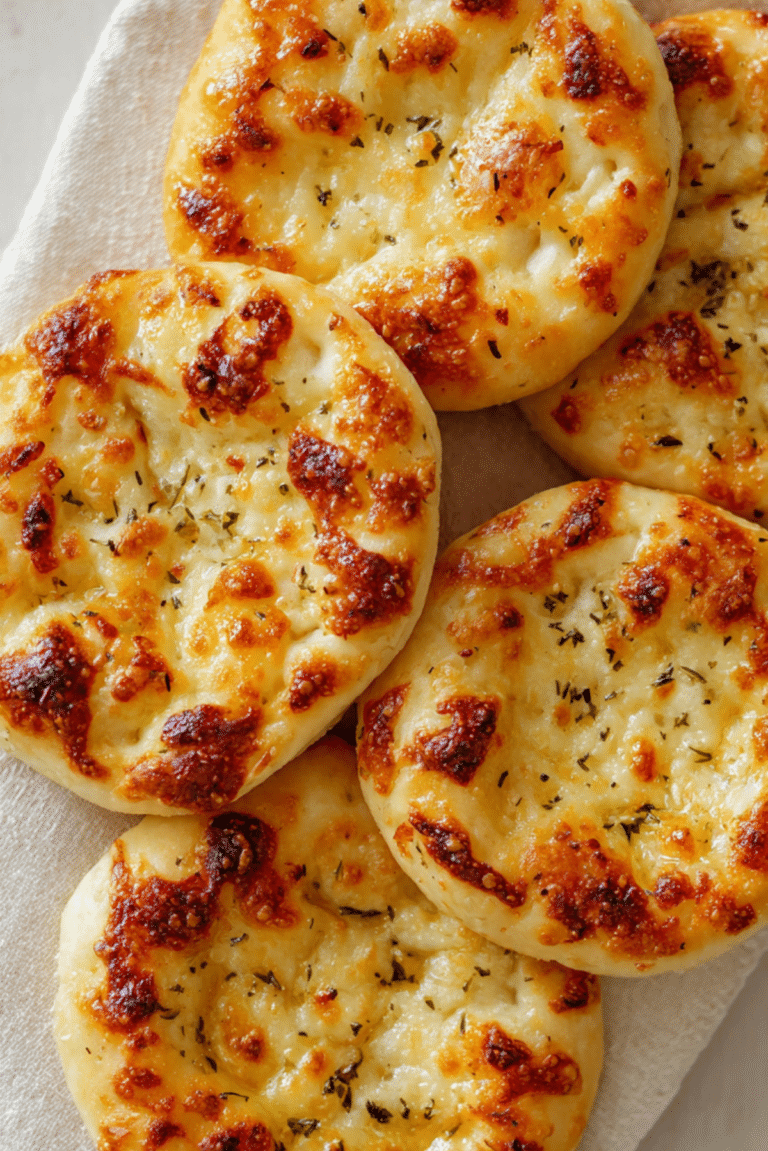 Mini Focaccias with Grana Padano