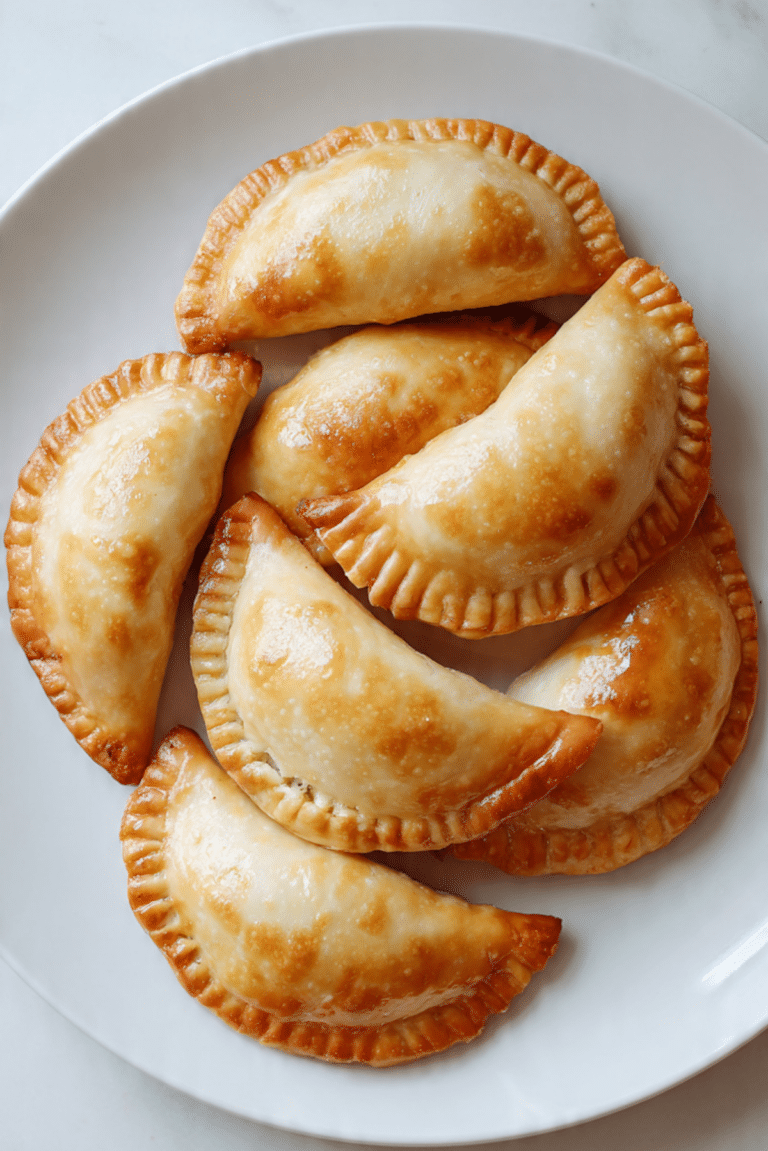 Cheesy Chicken and Mushroom Empanadas