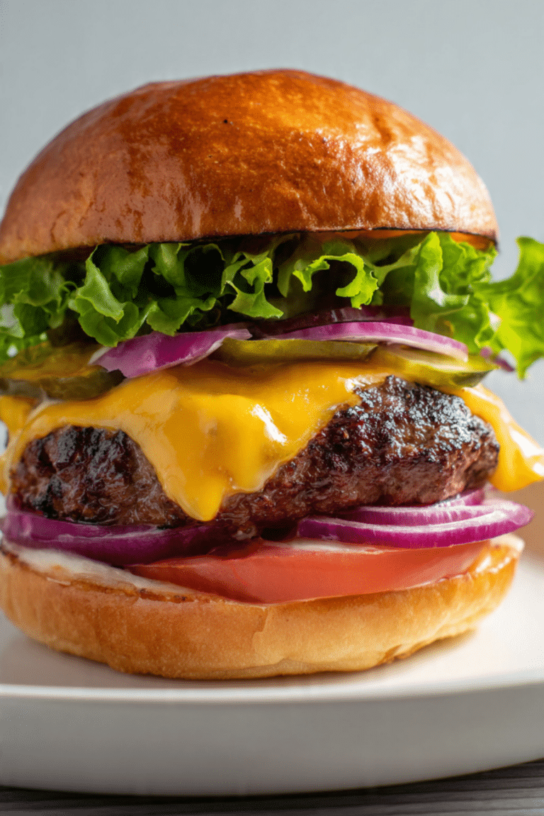 Danablu Cheese Burger