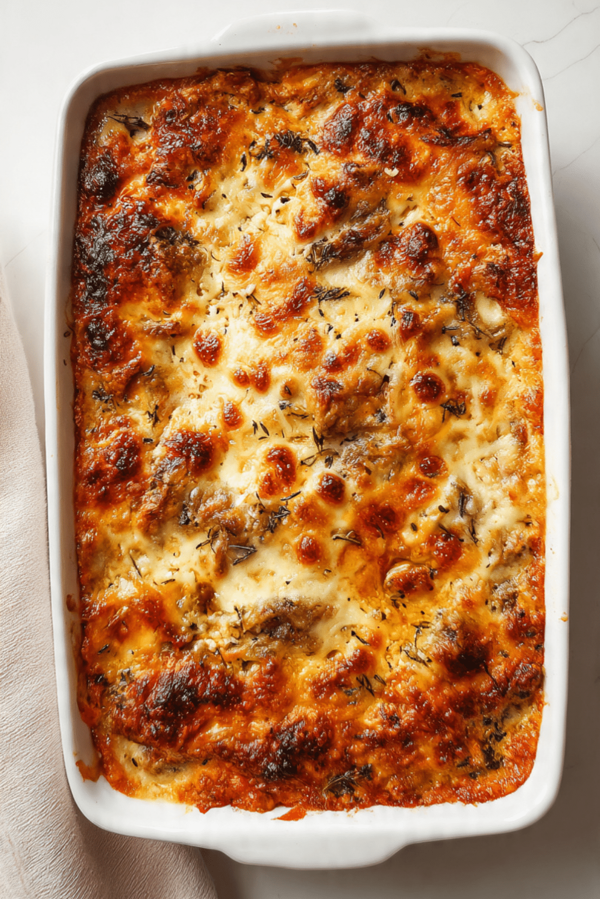 Cheesy Sardine Bake