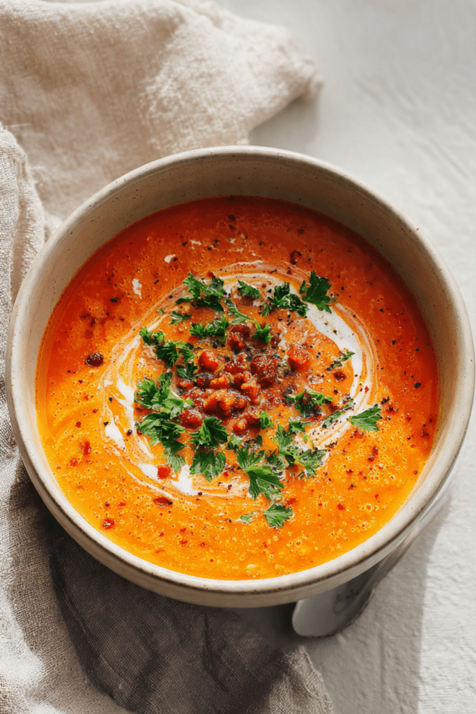 Carrot and Chorizo Soup