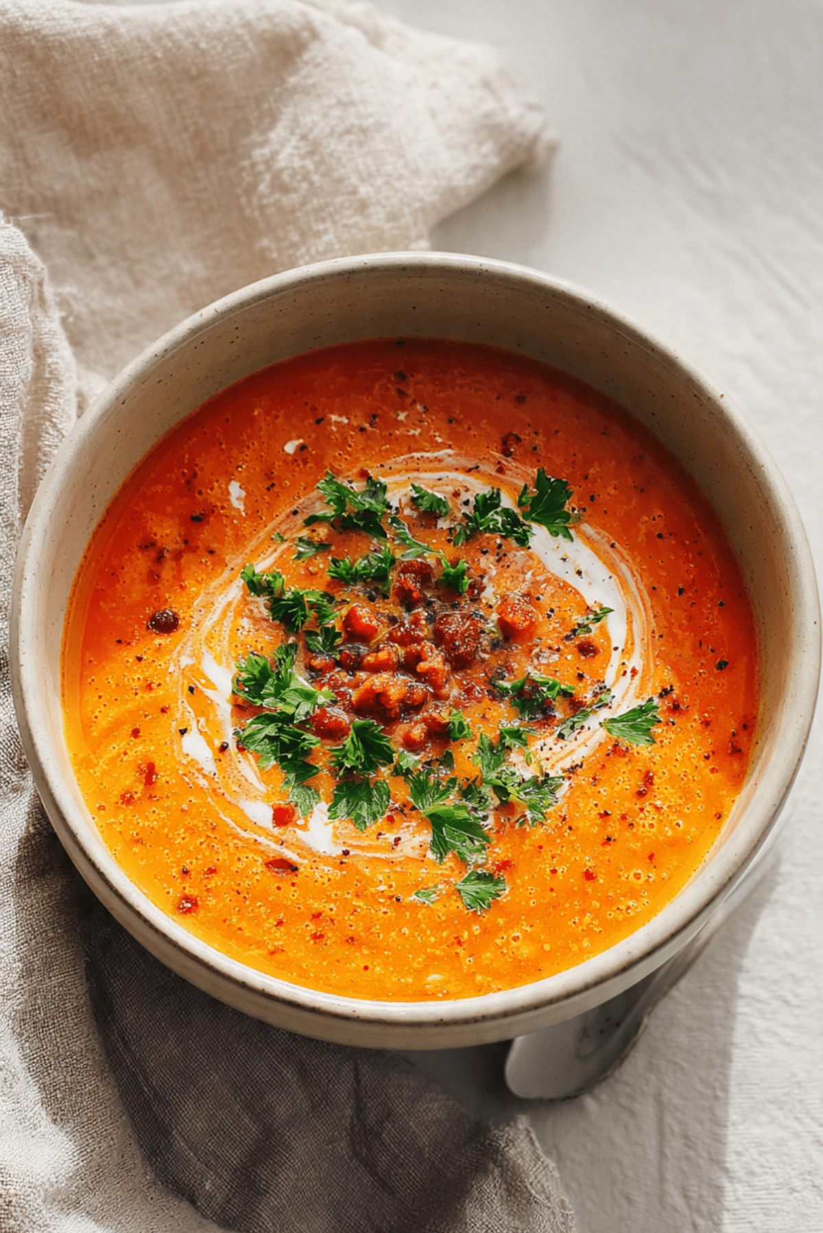Carrot and Chorizo Soup