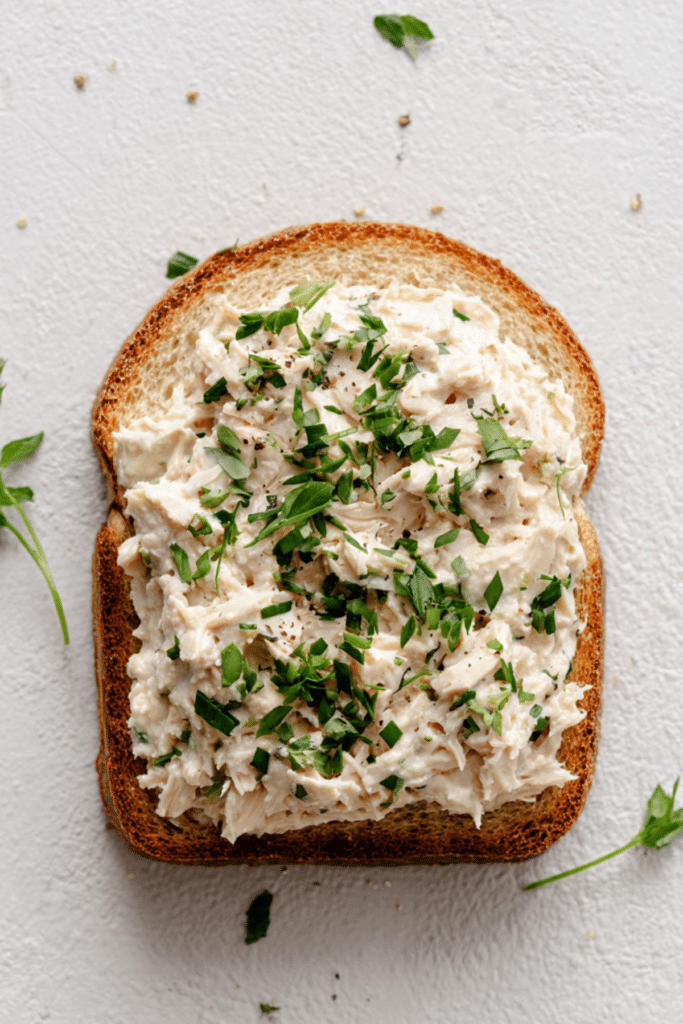 Tuna Open-Faced Sandwich